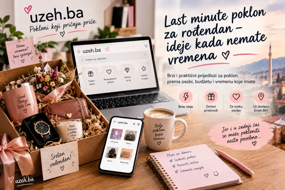 Last minute poklon za rođendan – ideje kada nemate vremena